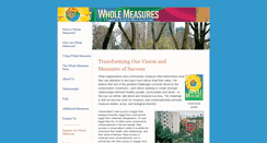 Desktop Screenshot of measuresofhealth.net